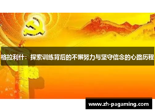 格拉利什：探索训练背后的不懈努力与坚守信念的心路历程